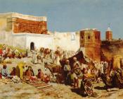 Moroccan Market - 埃德温·罗德·威克斯